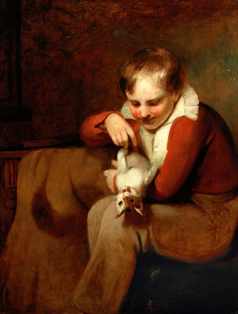 Boy with a Cat (Мальчик с кошкой), 1796