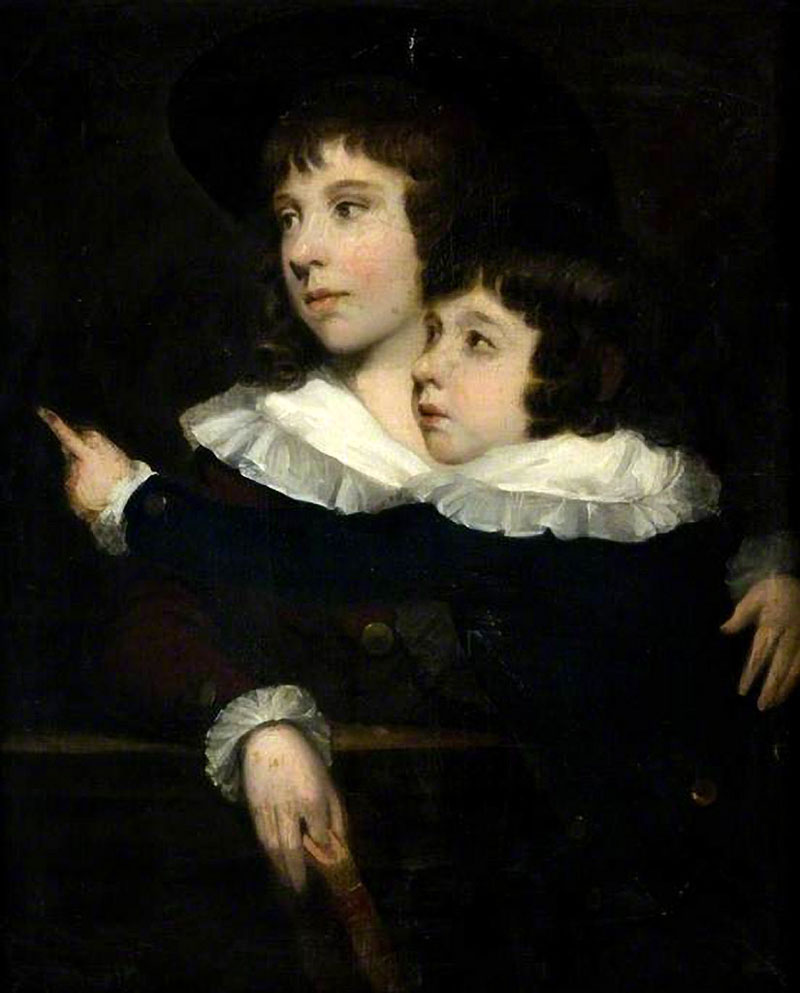 Master Benjamin Smith, and His Younger Brother (Мастер Бенджамин Смит и его младший брат), c.1796