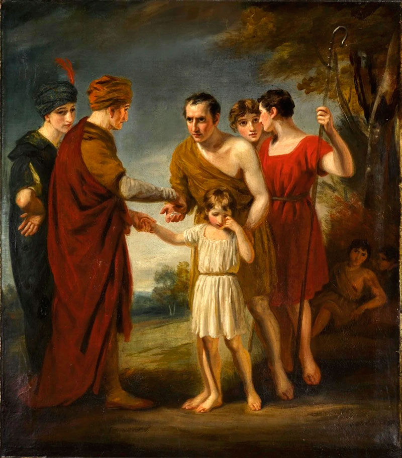 Joseph sold by his brothers to the Ishmaelites (Иосиф, продаваемый своими братьями измаильтянам)