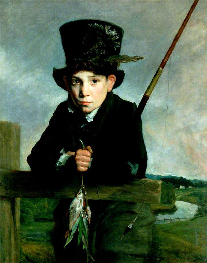 Portrait of a Boy in a Top Hat (Портрет мальчика в цилиндре)