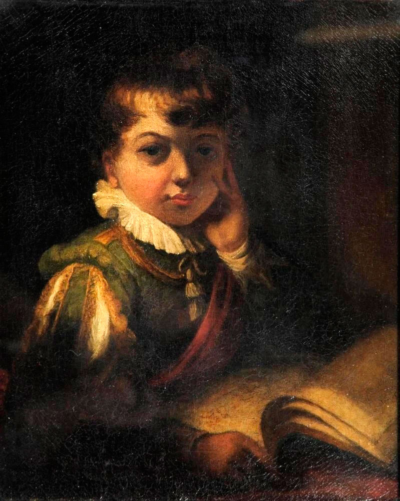 Portrait of a Boy Reading (Портрет читающего мальчика), 1795