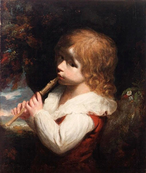 Portrait of a Boy playing a Flute (Портрет мальчика, играющего на флейте)