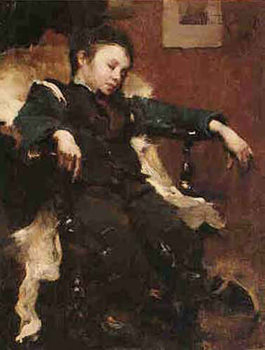 Little Boy Asleep (Уснувший мальчик), 1887