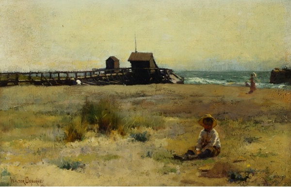 Boy on a Beach (Мальчик на пляже), 1884