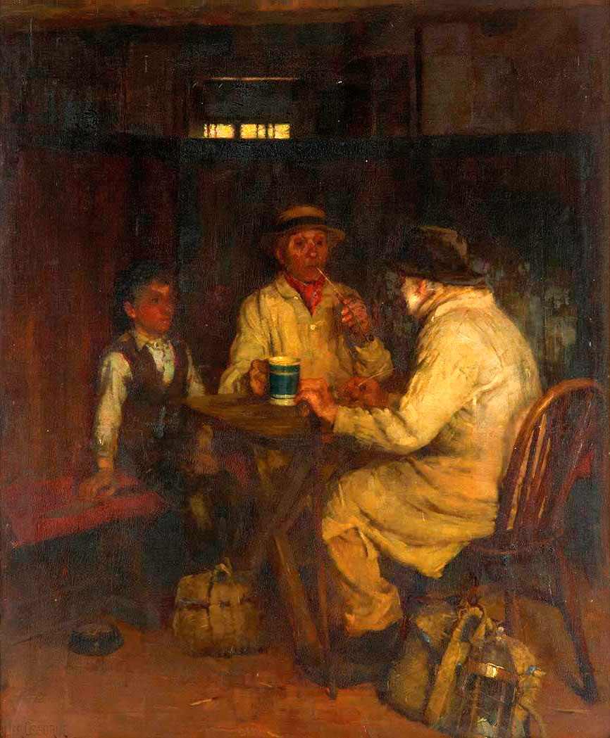 Tavern Interior (Интерьер таверны), 1888