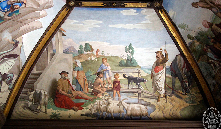 Erminia among the shepherds (Эрминия среди пастухов), 1819-1821