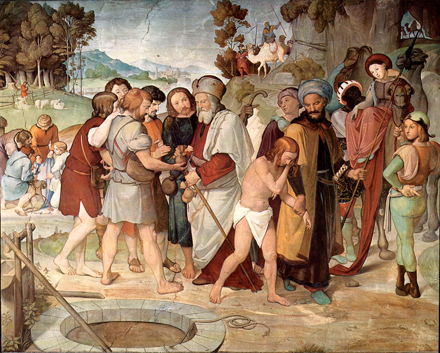 Joseph Being Sold by his Brothers (Иосиф, продаваемый своими братьями), 1816