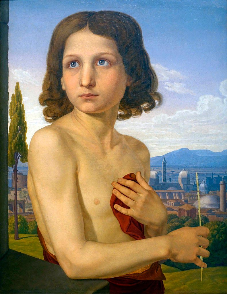 Portrait of the Boy Xaverio as St. John the Baptist (Портрет мальчика Ксаверио в образе святого Иоанна Крестителя), 1815