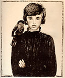 Boy with a bird