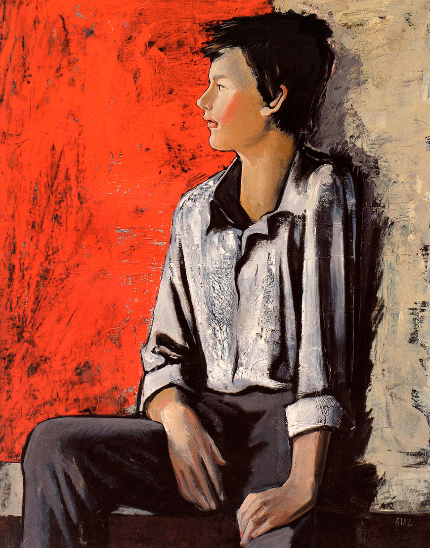 Портрет мальчика (Portrait of a boy), 1982