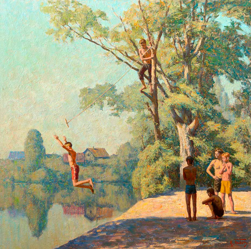 Летние дни. Тарзанка (Summer days. Tarzanka), 2014