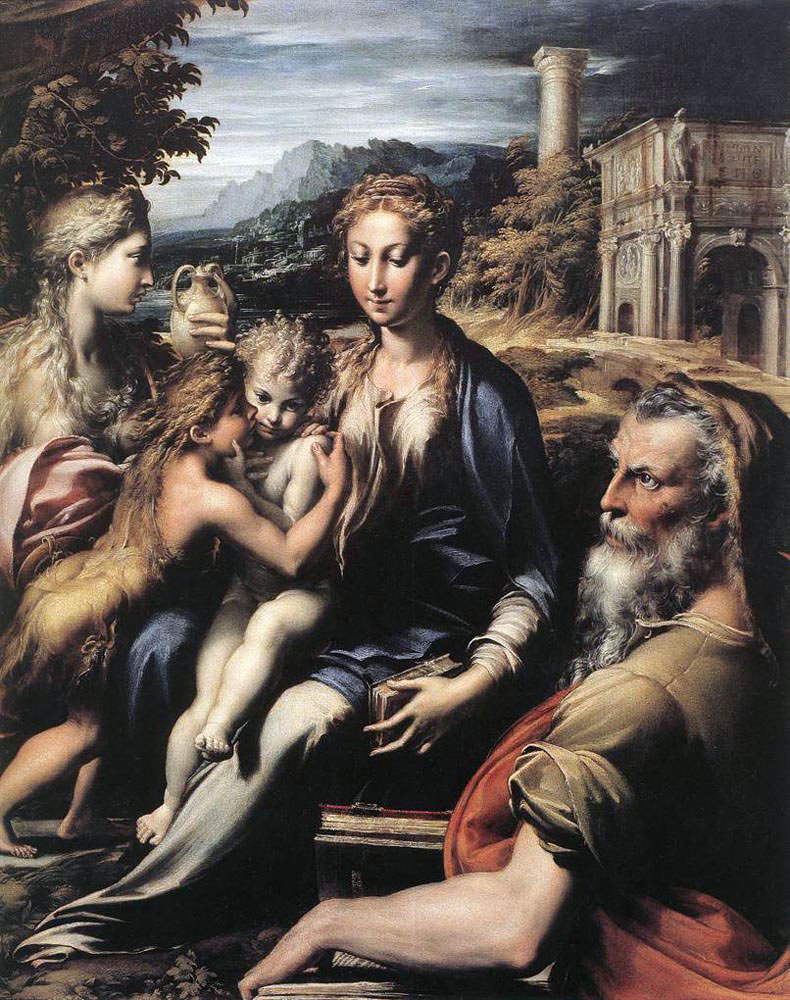 Madonna and Child with Saints (Мадонна и Иисус Христос со святыми), 1530