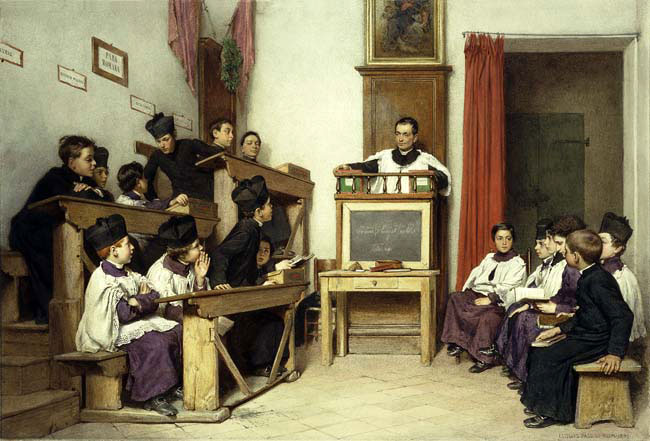 Die Lateinklasse (Латинский класс), 1869