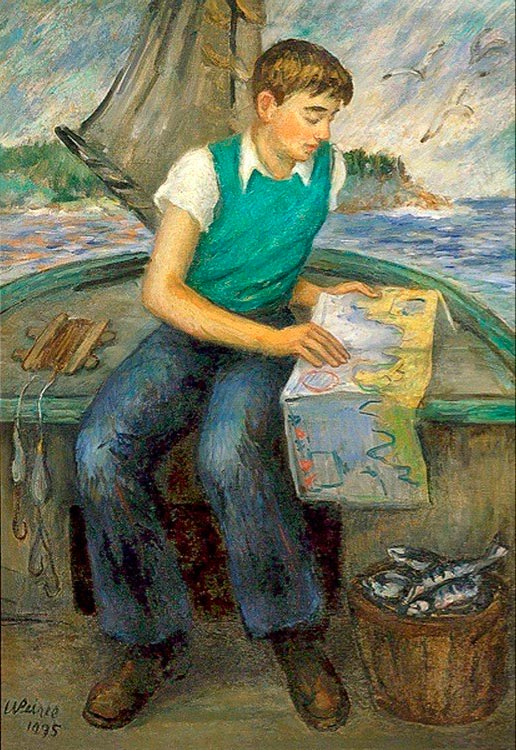 Mike and the chart (Майк и карта), 1945