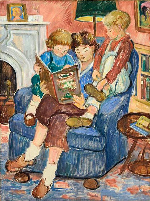 Reading (Чтение), 1951