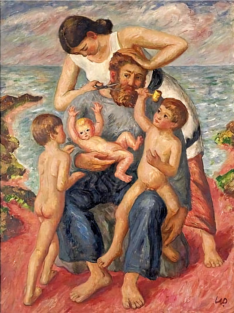 The Artist and his family (Художник и его семья)