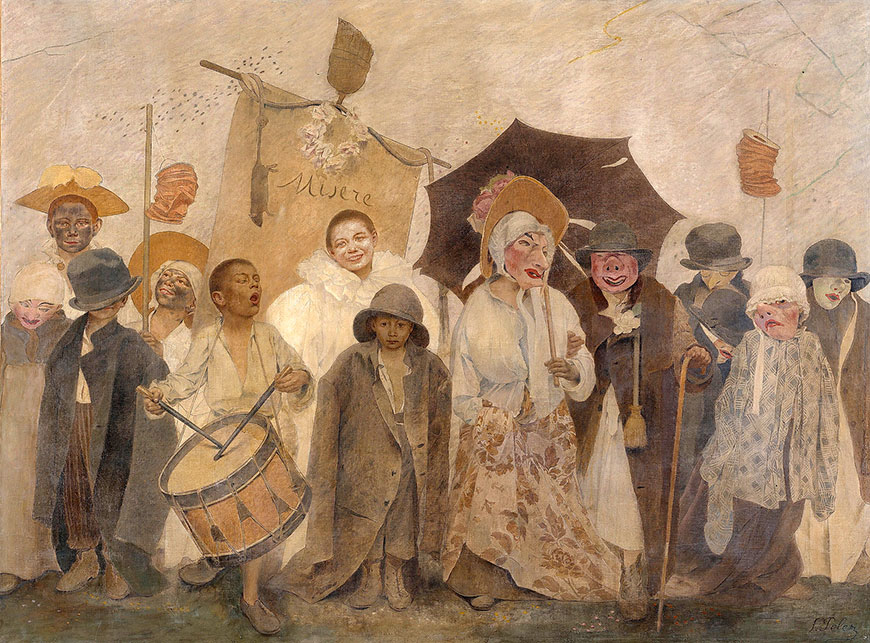 La Vachalcade (Карнавальное шествие), 1896