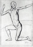 Играющие мальчики (Playing Boys), 1911 study/эскиз