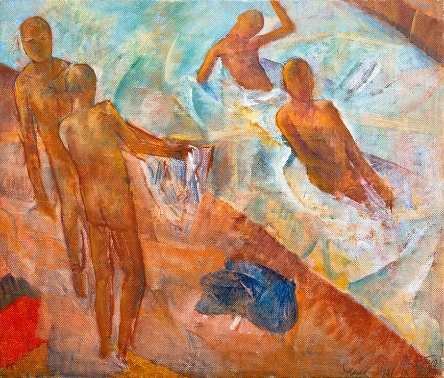 Купающиеся мальчики (Bathing Boys), 1921