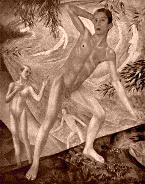 Купающиеся мальчики (Bathing boys), 1916