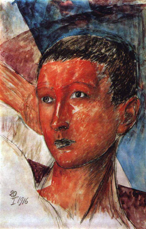 Голова юноши (Head of a Youth), 1910