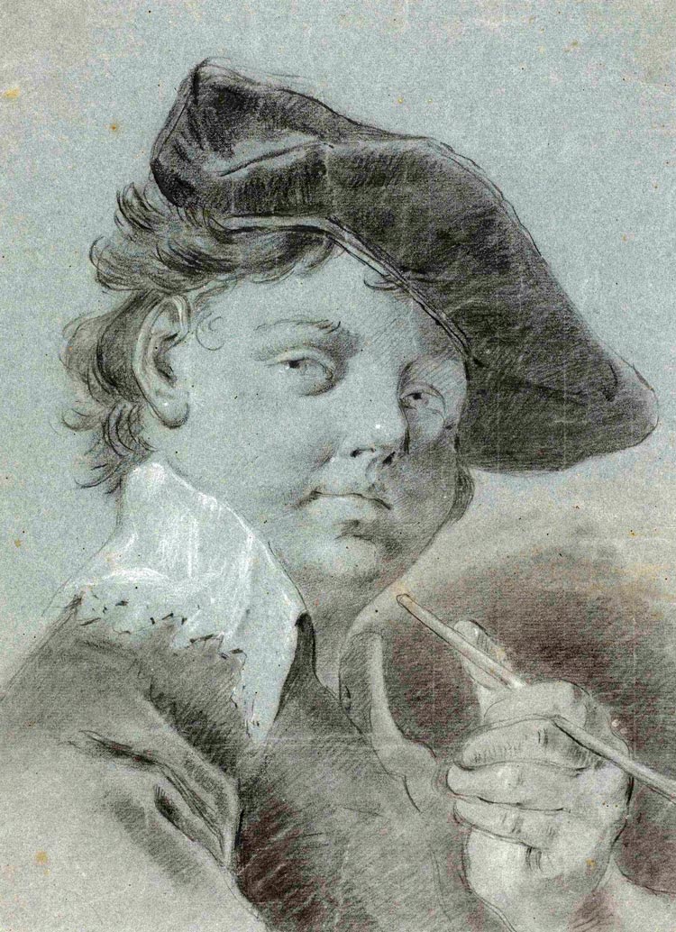 Bust of a young man with a pipe (Бюст молодого человека с трубкой)