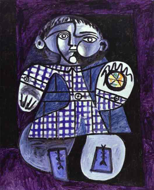 Claude, son of Picasso (Клод, сын Пикассо), 1948