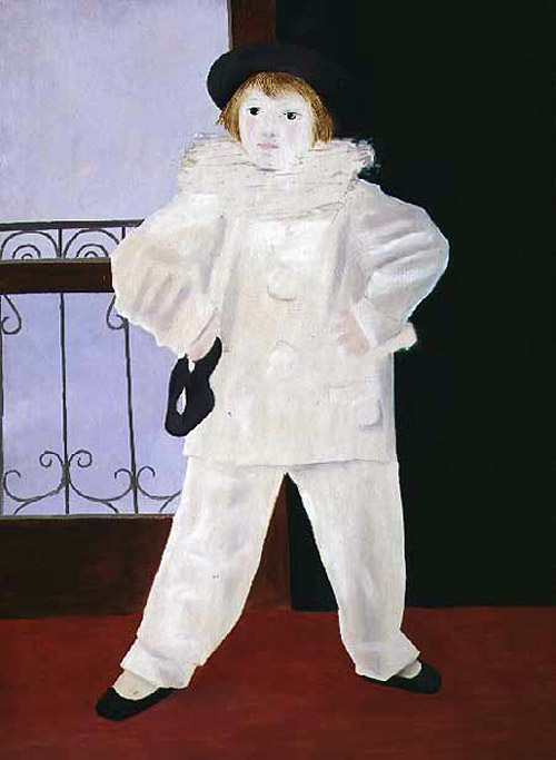 Paul en Pierrot (Поль в качестве Пьерро), 1925