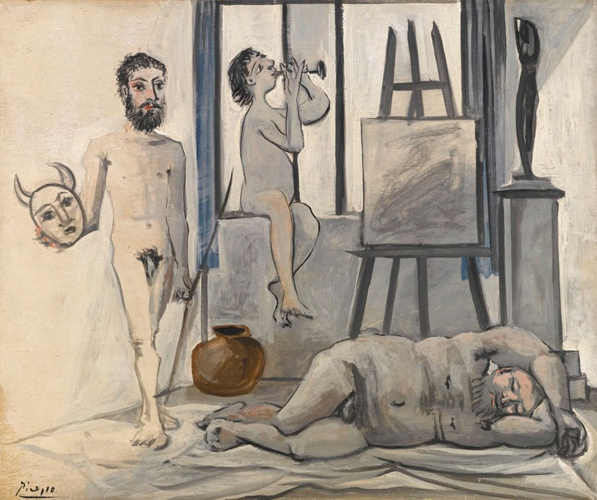 Nus masculins or Les trois âges de l’homme (Нагие мужчины  или Три возраста человека), 1942