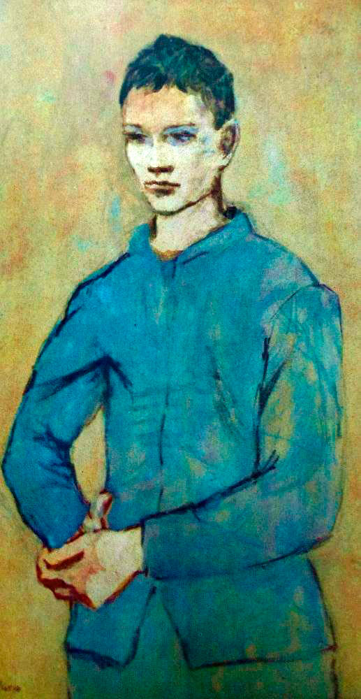 Garçon in blue (Мальчик в голубом), 1905