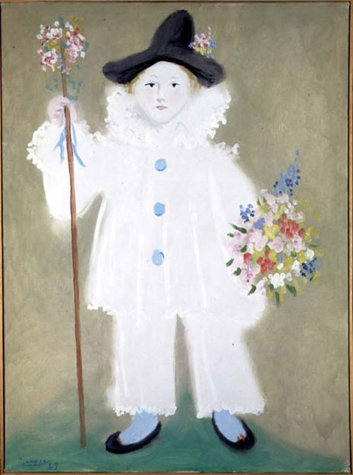 Portrait de Paul en Pierrot (Портрет Поля в костюме Пьерро), 1929