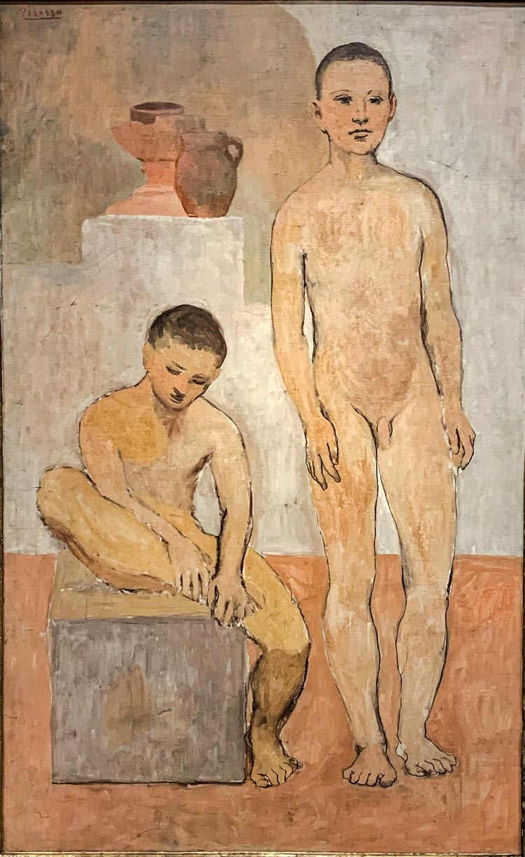 Deux jeunes (Двое юношей), 1905