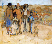 Family of acrobats (Семья акробатов), 1905 study