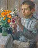 Botanical Lessons. Portrait of the artist's son