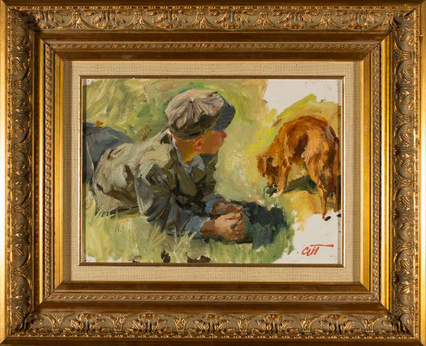 Мальчик. Собачонка (Boy. Mutt), 1964-1966