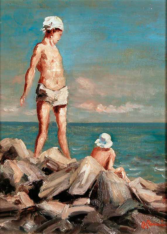 Ragazzi al mare (Мальчики у моря), 1934