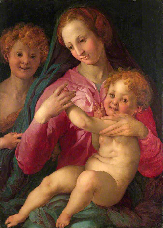 The Madonna and Child with the Infant Baptist (Мадонна и Младенец со Св.Иоанном Крестителем), c.1560s