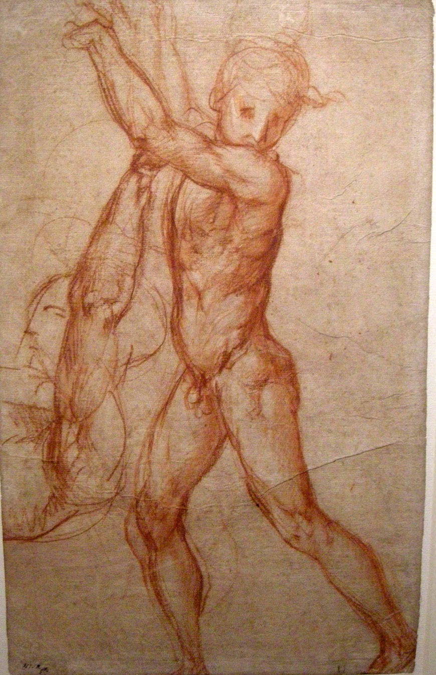 Study of a Nude Boy (Эскиз голого мальчика), 1518