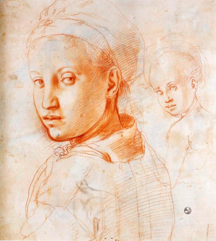 Study of a Boy Turning His Head (Эскиз мальчика, повернувшего голову), c.1529