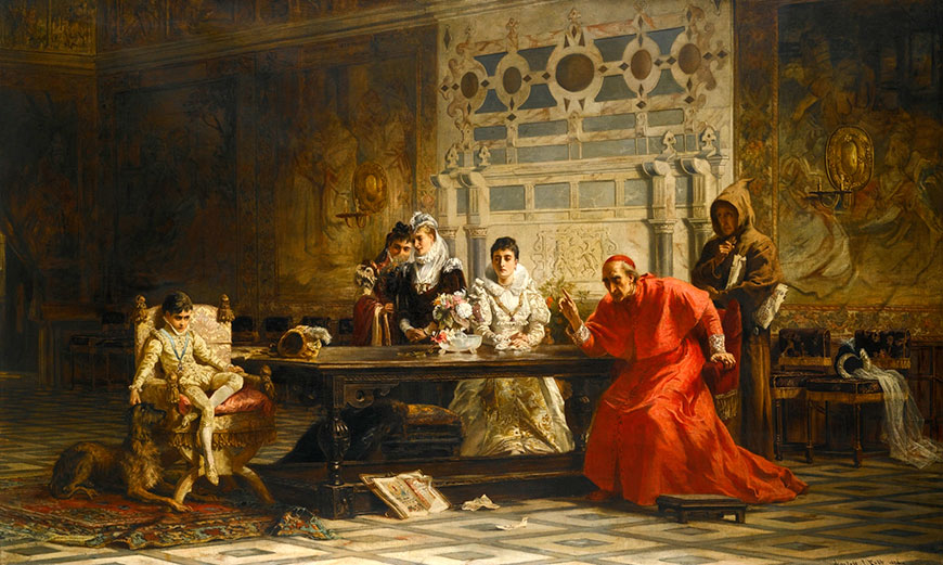 His Highness in Disgrace (Его Высочество в опале), 1876