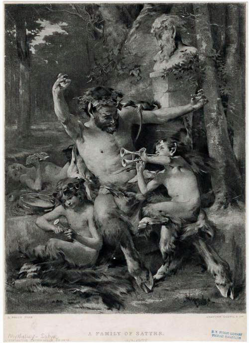 A Family of Satyrs (Семейство Cатиров), 1878