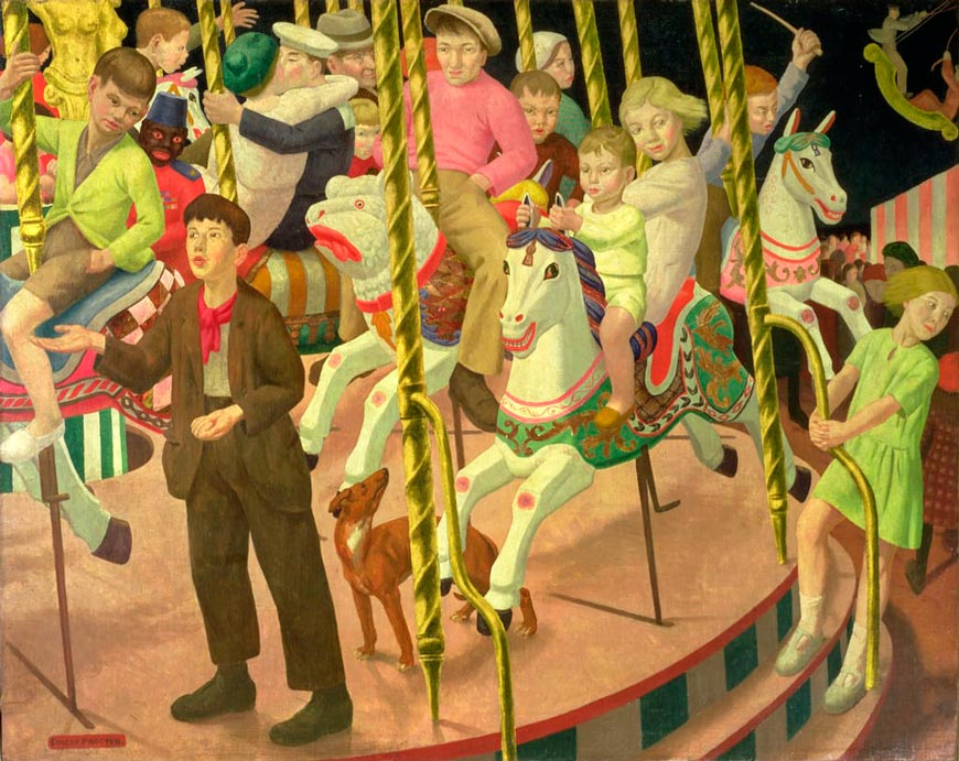 The merry-go-round (Карусель), 1924