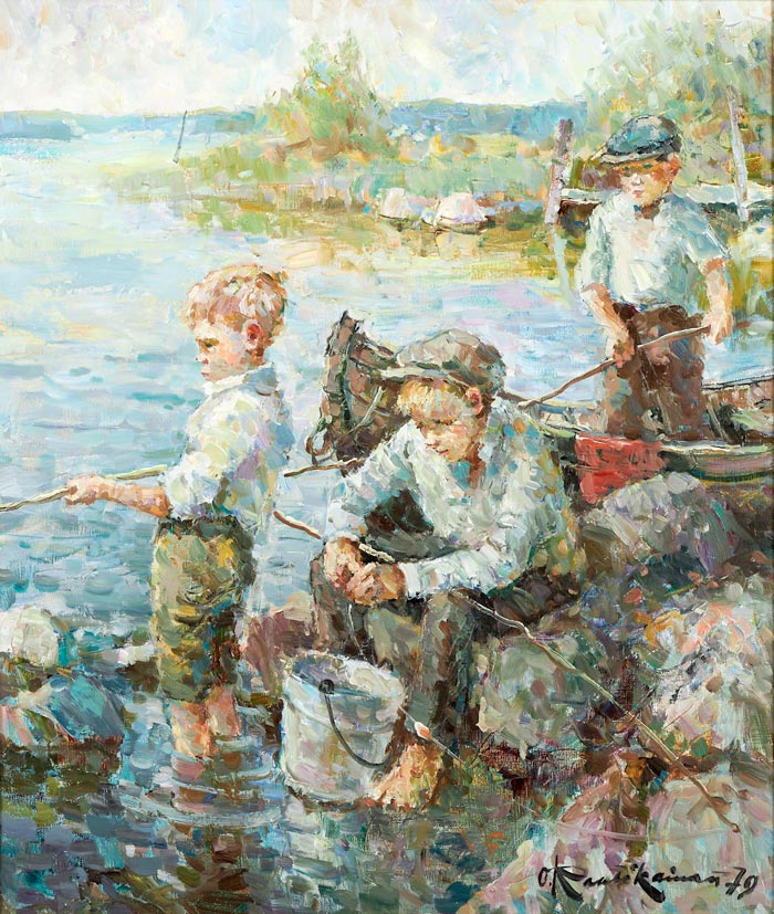 Fishing boys (Рыбачущие мальчики), 1997