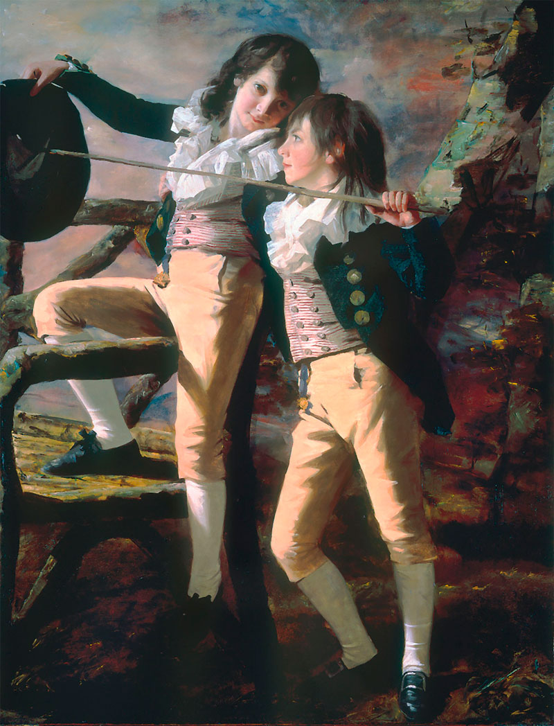 The Allen Brothers / Portrait of James and John Lee Allen (Братья Аллен / Портрет Джеймса и Джона Ли Аллен), 1790s