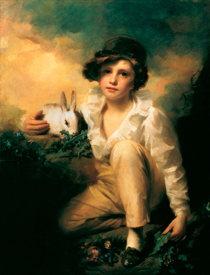 Boy and Rabbit (Мальчик и кролик), 1814