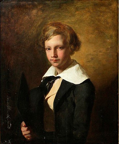 Portrait of Lord Douglas as a student (Портрет лорда Дугласа в качестве ученика)