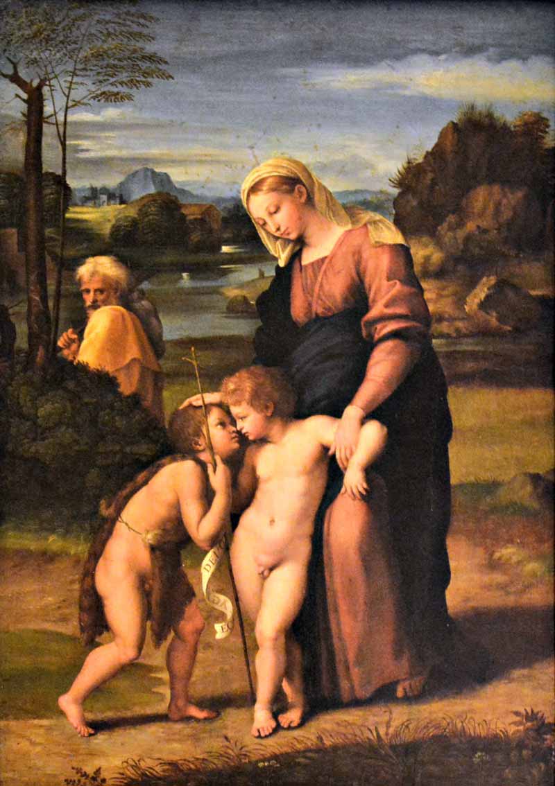 The Madonna del Passeggio (Прогулка Мадонны), c.1516