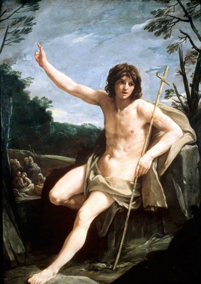 St.John the Baptist in the Wilderness (Св.Иоанн Креститель в пустыне), c.1636-1637