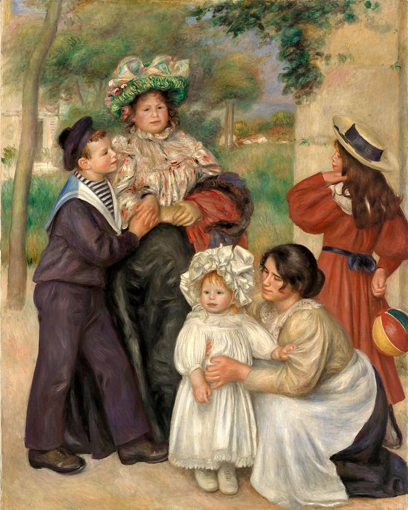 The Family of the Artist (Семья художника), 1896