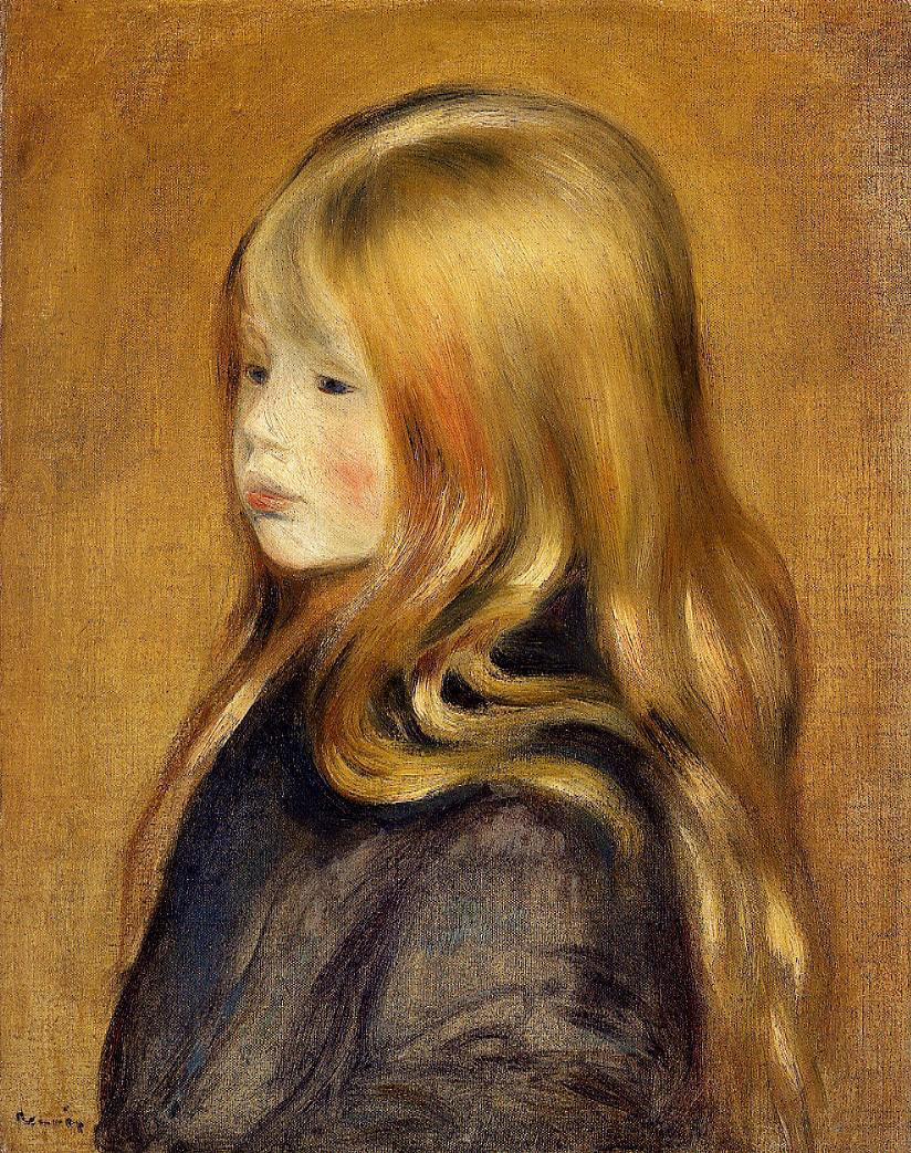 Portrait of Edmond Renoir, Jr. (Портрет Эдмона Ренуара-младшего), 1888